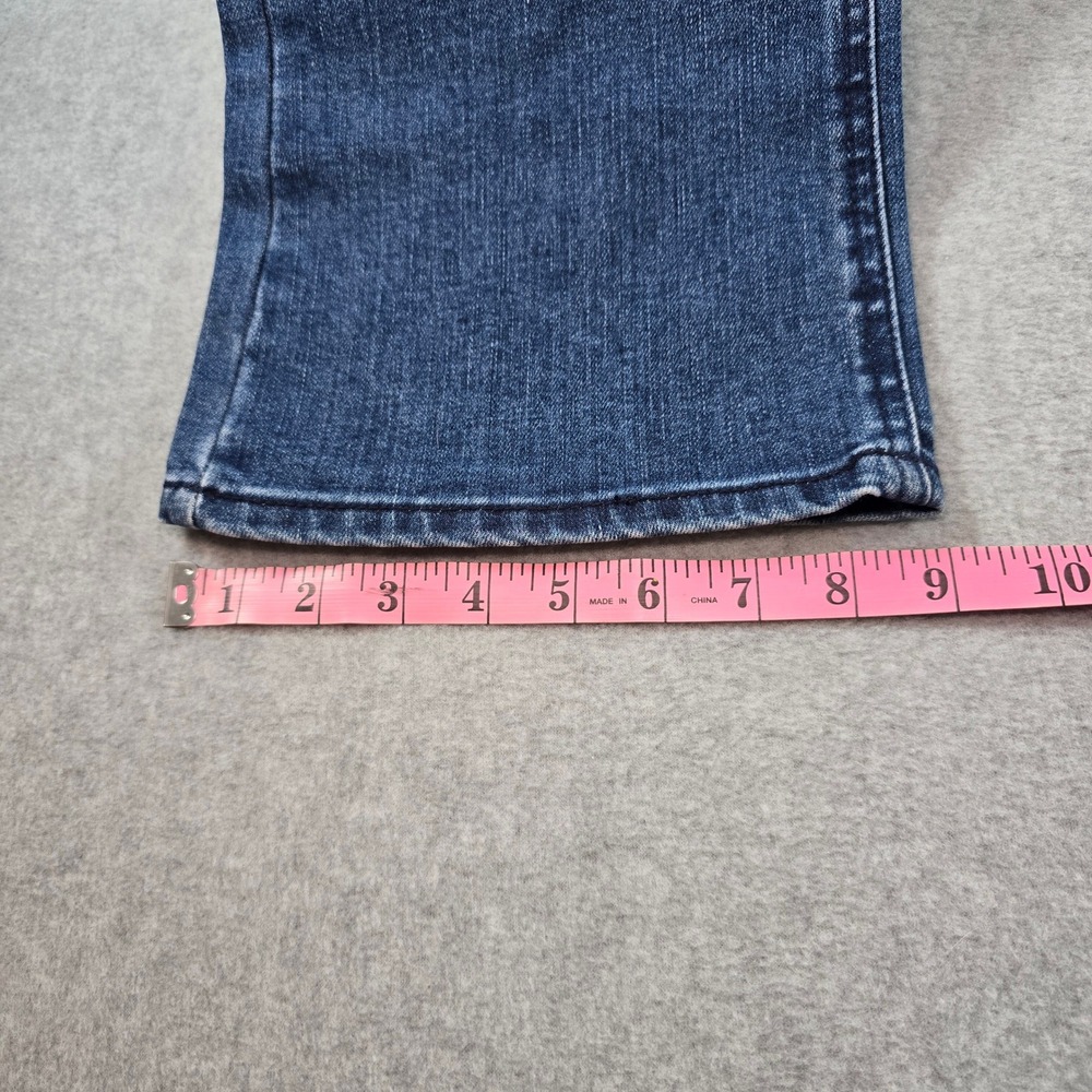 OAT New York Women Dark Wash High Rise Straight Leg Jeans Size 10/30 - Picture 3 of 9